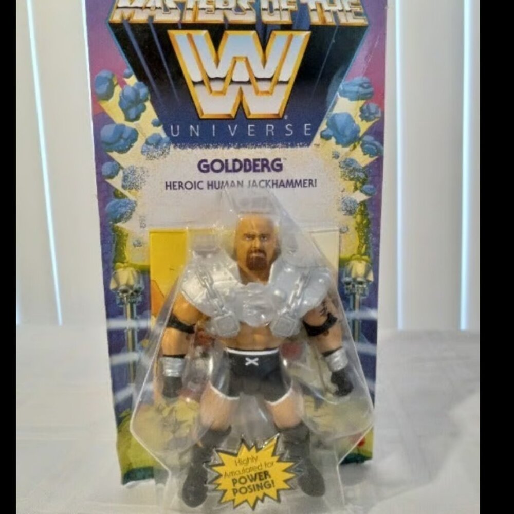 Masters of the WWE Universe - Goldberg Action Figure Collector's Item NIB